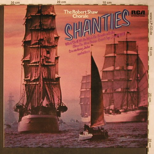 Shaw, Robert Chorale: Shanties, RCA International(PJM1-8008), D, 1974 - LP - X5169 - 9,00 Euro