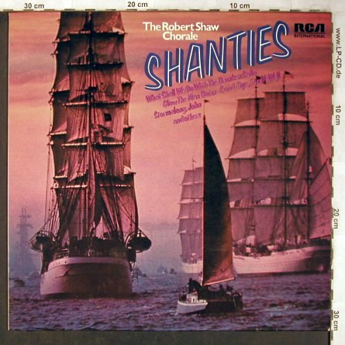 Shaw, Robert Chorale: Shanties, RCA International(PJM1-8008), D, 1974 - LP - X5169 - 9,00 Euro