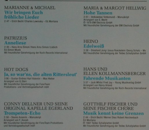 V.A.Die Super-Hitparade d.Volksmusk: Mariane u. Michael präs.Patrizius.., Ariola,Club Ed. (14 640 7), D, 1987 Typ: LP Best.-Nr.: X5181 Preis: 6,00 Euro
