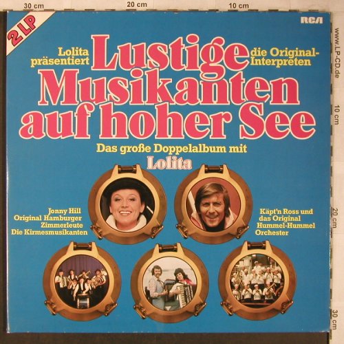 V.A.Lustige Musikanten a. hoher See: Lotita präs...Jonny Hill, Foc, RCA Extra(CL 29402), D,  - 2LP - X5184 - 7,50 Euro
