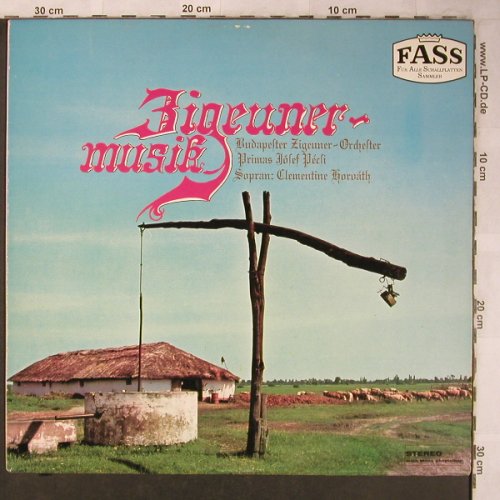 Budapester Zigeuner-Orchester: Zigeunermusik,Josef Pécsi, FASS(1472 WY), D,  - LP - X5206 - 6,00 Euro