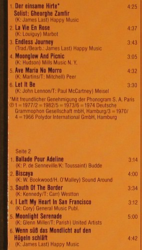Last,James: Romantische Träumereien,Club.Ed., Polydor(32 128-1), D, Ri,  - LP - X5226 - 6,00 Euro