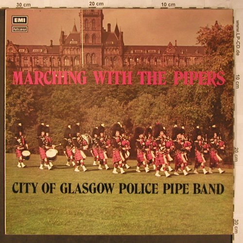 City of Glasgow Police Pipe Band: Marching with the pipes,MacDonald, EMI Talisman(STAL 5030), UK, 1966 - LP - X5336 - 12,50 Euro