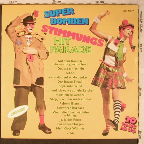 V.A.Super Bomben Stimmungs: Hit Parade. SOS...Mein Gott Walter, SST, gesungen (SST 15017), D Typ: LP Best.-Nr.: X5353 Preis: 5,00 Euro