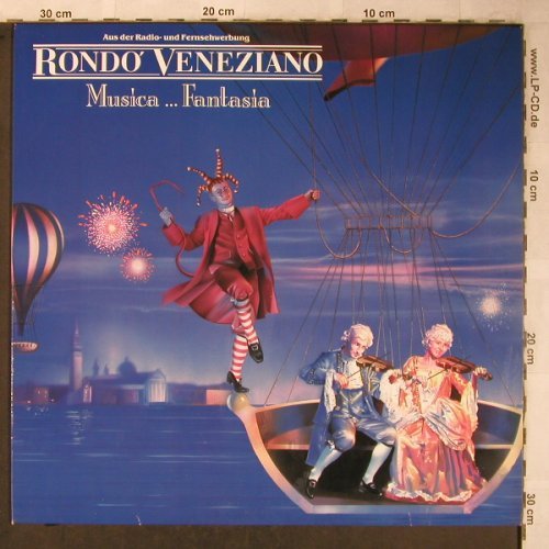 Rondo Veneziano: Musica...Fantasia, Baby Records/BMG (211 075), D, 1990 Typ: LP Best.-Nr.: X5413 Preis: 7,50 Euro