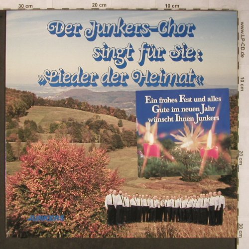 Junkers-Chor: singt für Sie Lieder der Heimat, Junkers (0647 279), D Typ: LP Best.-Nr.: X5431 Preis: 7,50 Euro