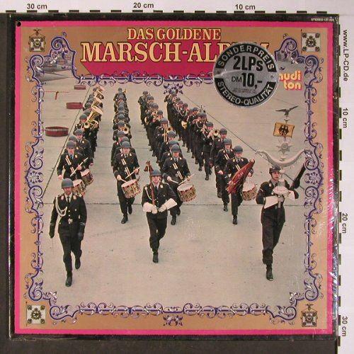 Heeresmusikkorps 9: Das goldene Marschalbum,Foc,FS-Neu, audi ton (121 254), D, co Typ: 2LP Best.-Nr.: X5816 Preis: 24,00 Euro