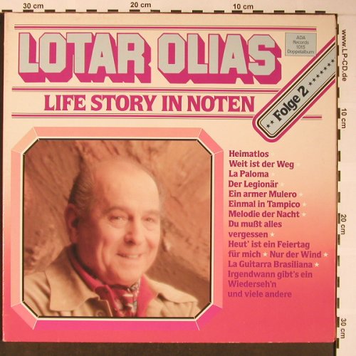 Olias,Lotar: Lifestory In Noten Folge 2, Foc, ADA 1015(66.28 232), D,  - 2LP - X5825 - 12,50 Euro