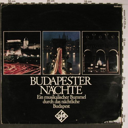 V.A.Budapester Nächte: Ein musilaischer Bummel...Ostinato, UFA/Ariola, Mono(73 276 IU), D, vg+/VG+,  - LP - X6041 - 5,00 Euro