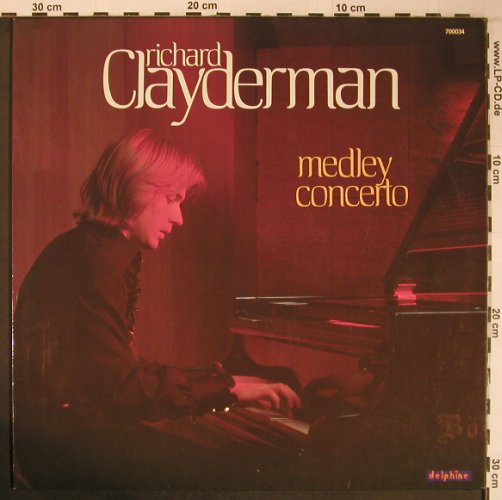 Clayderman,Richard: Medley Concerto, Delphine(700034), F, 1978 - LP - X6265 - 9,00 Euro