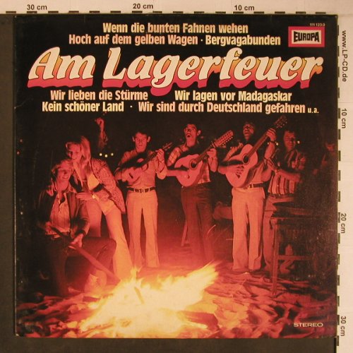 V.A.Am Lagerfeuer: Ina Bergner,FredHaider,Condor, Europa(111 123.0), D, m-/vg+, 1979 - LP - X6727 - 5,00 Euro