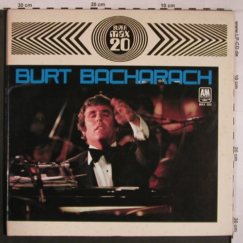 Bacharach,Burt: Super Max 20, Foc, no banderrole, AM (MAX-202), Japan, 1971 Typ: LP Best.-Nr.: X6876 Preis: 20,00 Euro