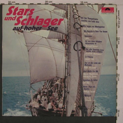 V.A.Stars und Schlager auf hoherSee: Freddy, Last, Carl Bay,Delgado, Polydor (2371 091), D, 1969 Typ: LP Best.-Nr.: X6954 Preis: 6,00 Euro