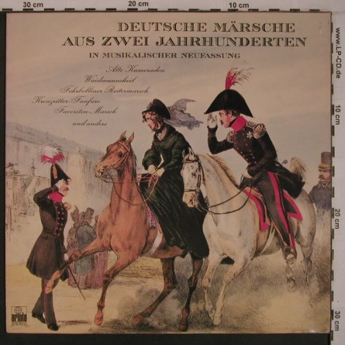 Stabsmusikkorps d.Bundeswehr: Deutsche Märsche a.zwei Jahrh., Ariola(25 874 XAU), D,vg+/m-, 1978 - LP - X6955 - 5,00 Euro