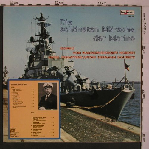 Marinemusikkorps Nordsee: Die schönsten Märsche der Marine, Boccaccio(BOLP 306), D,  - LP - X6957 - 9,00 Euro