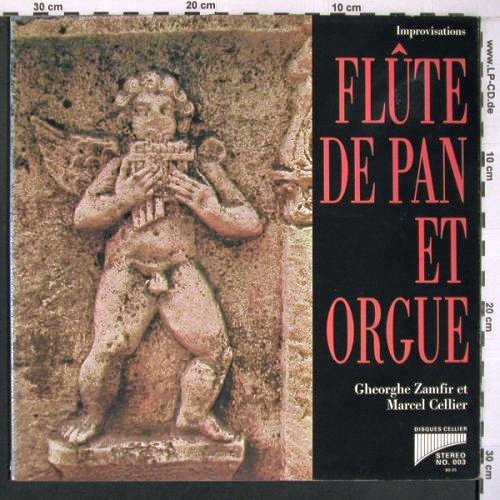 Zamfir,Gheorghe & Marcel Cellier: Flute De Pan Et Orgue, CELLIER (003), CH, 1983 Typ: LP Best.-Nr.: X6963 Preis: 7,50 Euro