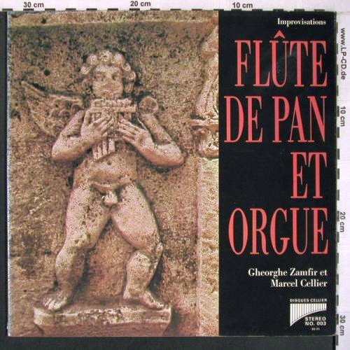 Zamfir,George & Marcel Cellier: Flute De Pan Et Orgue Live/direct, CELLIER(003), CH, 1983 - LP - X6963 - 7,50 Euro