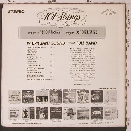 101 Strings: All Time Hits Marches,Yankee Doodle, 101 Strings (S-5195), US Typ: LP Best.-Nr.: X7184 Preis: 9,00 Euro