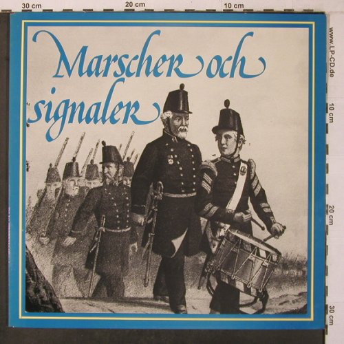 V.A.Marscher och signaler: Norringar,Wendister, Foc, Dir.Volke Nilsson(761117), S,  - LP - X7190 - 9,00 Euro