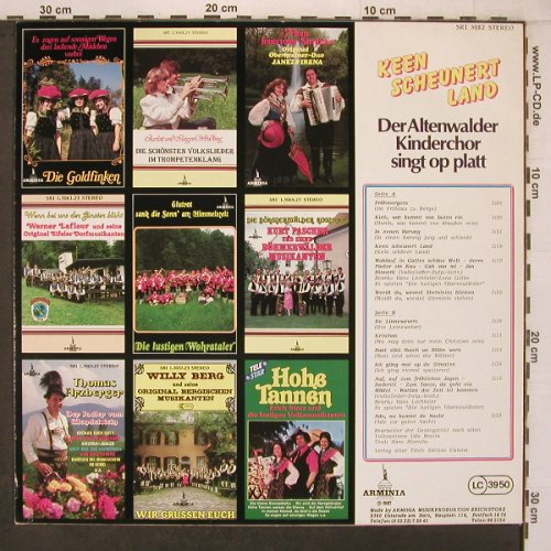 Altenwalder Kinderchor: Keen Scheunert Land, Arminia (SRI 5082), D, 1987 Typ: LP Best.-Nr.: X7309 Preis: 9,00 Euro