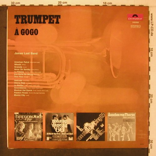 Last,James: Trumpet a gogo, Polydor(249 040), S, 1966 - LP - X7333 - 15,00 Euro
