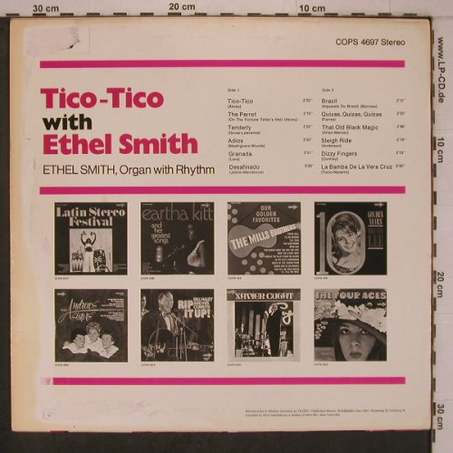 Smith,Ethel: Tico-Tico with, Organ wih Rhythm, Coral(COPS 4697), D, vg+/VG-,  - LP - X7803 - 5,00 Euro