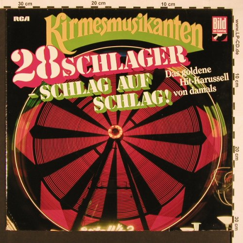 Kirmesmusikanten: 28 Schlager, RCA (PL 71185), D, 1986 Typ: LP Best.-Nr.: X8449 Preis: 6,00 Euro