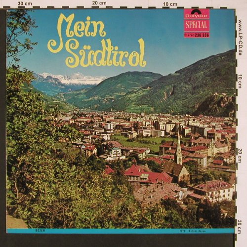 V.A.Mein Südtirol: Adler-Quintett...Aly Wilhelm-Trio, Polydor Special (236 336), A, 14Tr, 1971 Typ: LP Best.-Nr.: X8529 Preis: 7,50 Euro