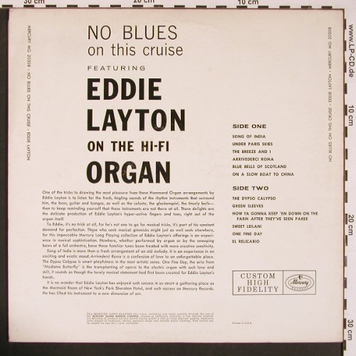 Layton,Eddie: No Blues On This Cruise, Mercury(MG 20308), US,  - LP - X8550 - 7,50 Euro