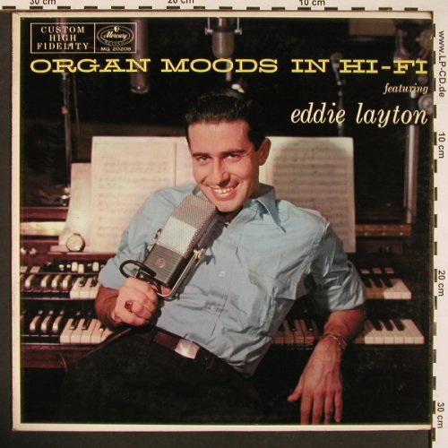 Layton,Eddie: Organ Moods In Hi-Fi, Mercury(MG 20208), US,  - LP - X8552 - 7,50 Euro