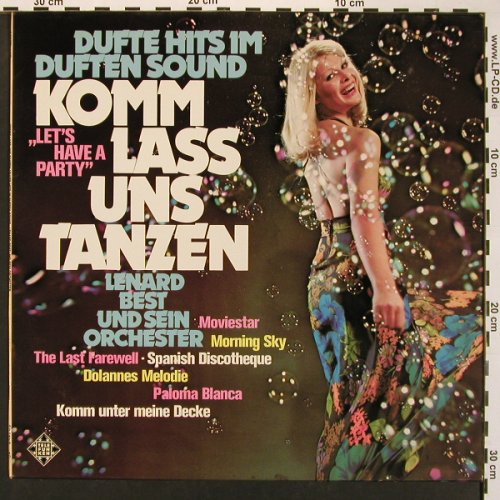 Best,Lenard & Sein Orch.: Komm lass uns Tanzen, Telefunken (6.22479 AO), D, 1976 Typ: LP Best.-Nr.: X8596 Preis: 5,00 Euro