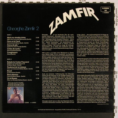 Zamfir,Gheorge: 2, Pandora(6.22654 AO), D, 1976 - LP - X8603 - 5,00 Euro