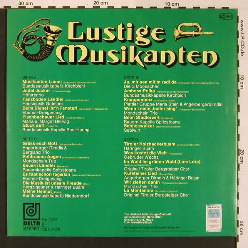 V.A.Lustige Musikanten: Mit den Stars d.beliebten..Foc, Delta (DA 2075), D Typ: 2LP Best.-Nr.: X8642 Preis: 7,50 Euro