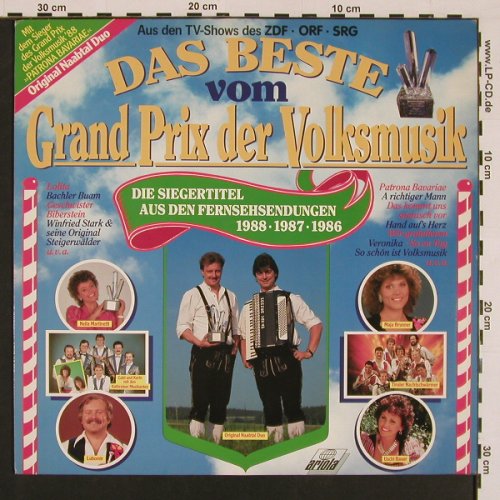 V.A.Das Beste vom Grand Prix: der Volksmusik, 1986-88, vg+/m-, Ariola(209 348), D, 1988 - LP - X8667 - 5,00 Euro