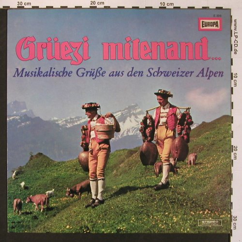 Zürisee-Musikante: Grezi miteinand..., Europa(E 306), D,  - LP - X8841 - 7,50 Euro