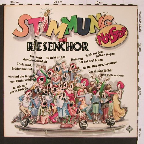 Sunny Holida / Chor u. Orch.: Stimmung mit Riesenchor, Non Stop, Telefunken(DA 2001), D,  - LP - X8861 - 6,00 Euro