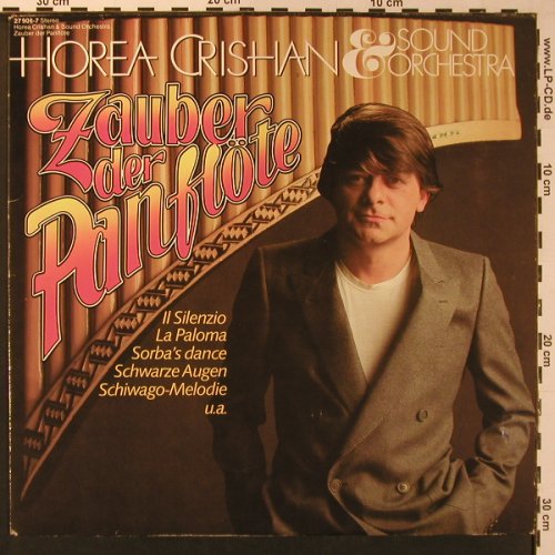 Horea Crishan & Sound Orch.: Zauber der Panflöte, Intercord (27 906-7), D, 1980 Typ: LP Best.-Nr.: X8960 Preis: 6,00 Euro
