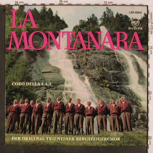 La Montanara - Coro Della S.A.T.: Der original Trientiner Bergsteiger, RCA Victor(LSP-9963), D, Ri,  - LP - X8 - 5,00 Euro