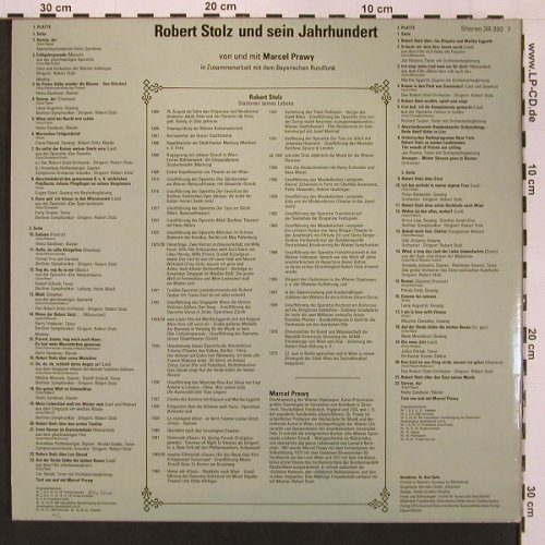 Stolz,Robert und sein Jahrhundert: von und mit Marcel Prawy, Foc, Marcato(38 392 7), D,Booklet, 1979 - 2LP - X9074 - 9,00 Euro