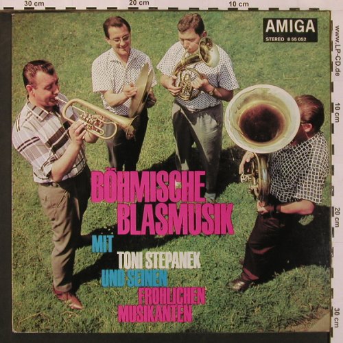 Stepanek,Toni & s.fröhli.Musikanten: Bhmische Blasmusik mit, Amiga(8 55 052), DDR, 1972 - LP - X9139 - 7,50 Euro