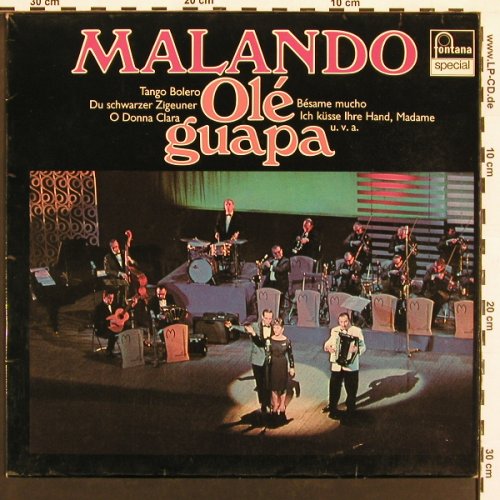 Malando: Ole' Guapa, vg+/m-, Fontana special(6428 083 L), D,  - LP - X9173 - 6,00 Euro