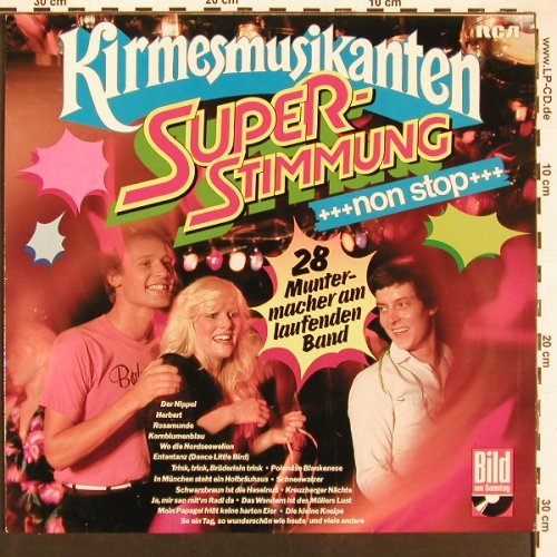 Kirmesmusikanten: Superstimmung +++non stop+++, RCA (PL 70162), D, 1983 Typ: LP Best.-Nr.: X9335 Preis: 6,00 Euro