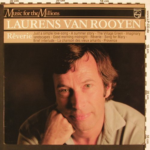 Van Rooyen,Laurens: Reverie, Philips (6375 478), NL, 1980 Typ: LP Best.-Nr.: X9430 Preis: 7,50 Euro