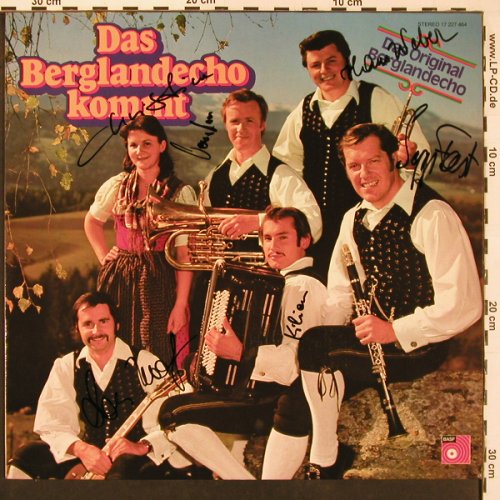 Berglandecho, Das: Kommt, signiert, BASF (17 227 464), D, 1975 Typ: LP Best.-Nr.: X9715 Preis: 7,50 Euro
