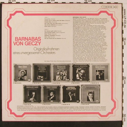 von Geczy,Barnabas: Originalaufn. e. unverg. Künstlers, Kristall (C 046-28 538 M), D, Mono Typ: LP Best.-Nr.: X9817 Preis: 7,50 Euro