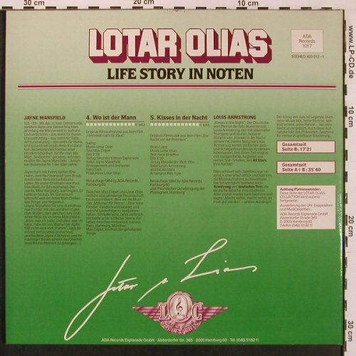 Olias,Lotar: Lifestory In Noten Folge 4, Foc, ADA(823 012-1), D, m-/vg+,  - LP - X9819 - 6,00 Euro