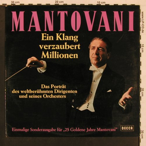 Mantovani: Ein Klang verzaubert Millionen, Foc, Decca(S 16 797-P), D,  - LP - X9961 - 6,00 Euro