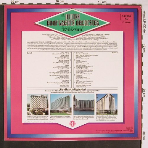 Hilton Roof Garden Orch.-A.Steel: On The Sunny Side Of The Street, Decca(6.22966 AO), D, 1977 - LP - Y1064 - 7,50 Euro