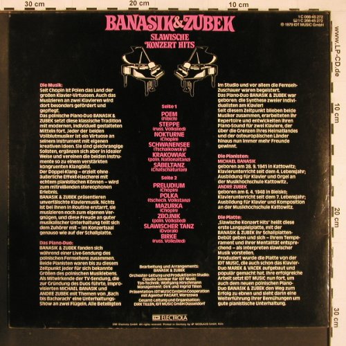Banasik & Zubek: Slawische Konzert Hits, EMI / Hör Zu(1 C 066-45 272), D, 1979 - LP - Y1194 - 7,50 Euro