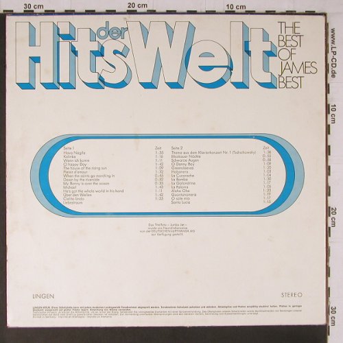 Best,James und sein Orchester: Hits der Welt, Lingen Köln (5017), D Typ: LP Best.-Nr.: Y1457 Preis: 5,00 Euro